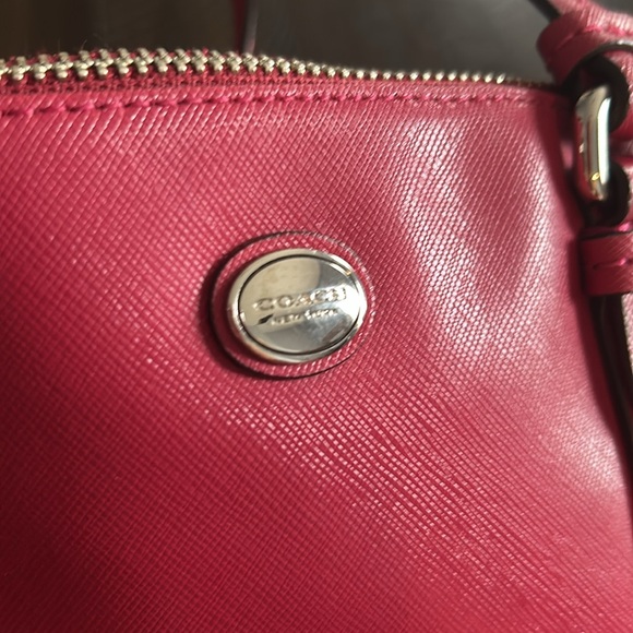 Red Coach Bag - Picture 3 of 9
